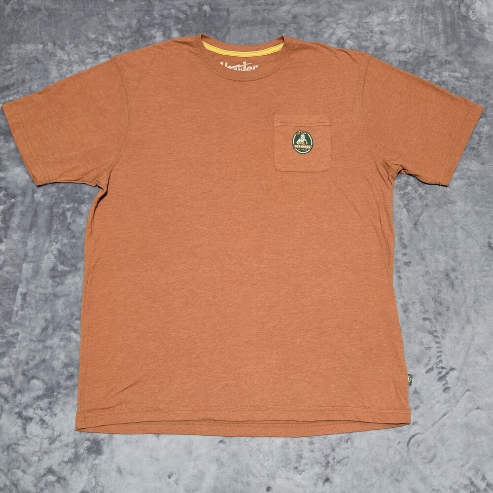 Howler Brothers Los Hermanos Badge Graphic T-Shirt Men's Size Xl Short Sleeve